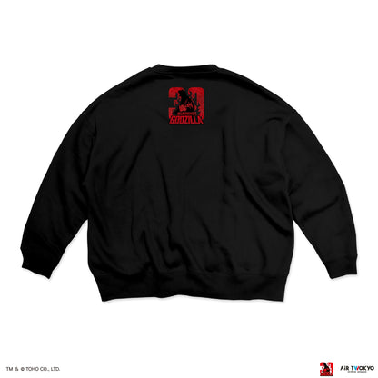 『ゴジラVSデストロイア』30周年 シーンイラストスウェット 2（バーニングゴジラ）