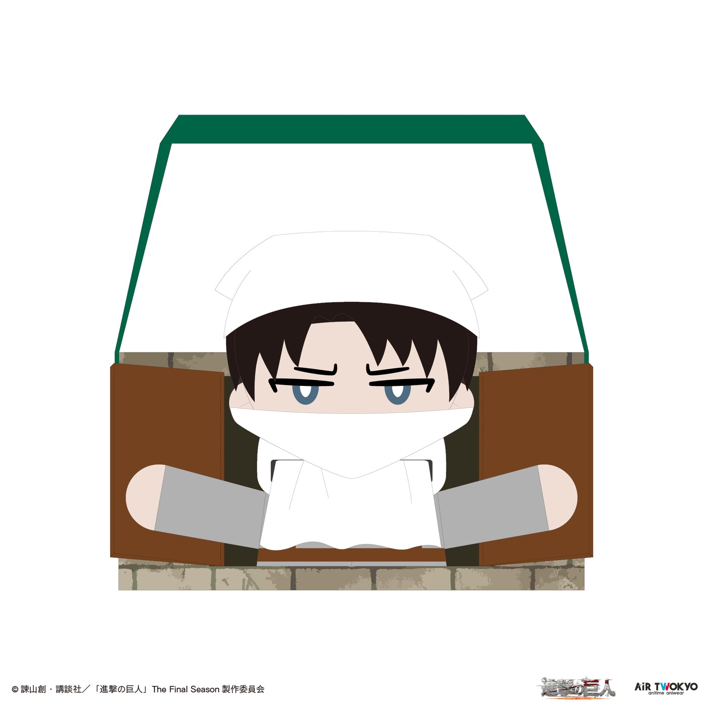 TVアニメ『進撃の巨人』 第11弾 ティッシュケース（リヴァイ）