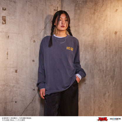 アニメ『刃牙道』シーンイラストロングスリーブTシャツ 3（範馬刃牙・宮本武蔵）