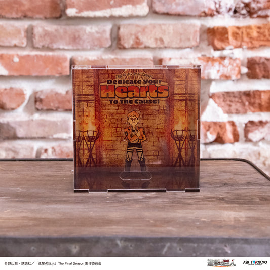 TVアニメ『進撃の巨人』 アクリルジオラマ 2（本物の敬礼）