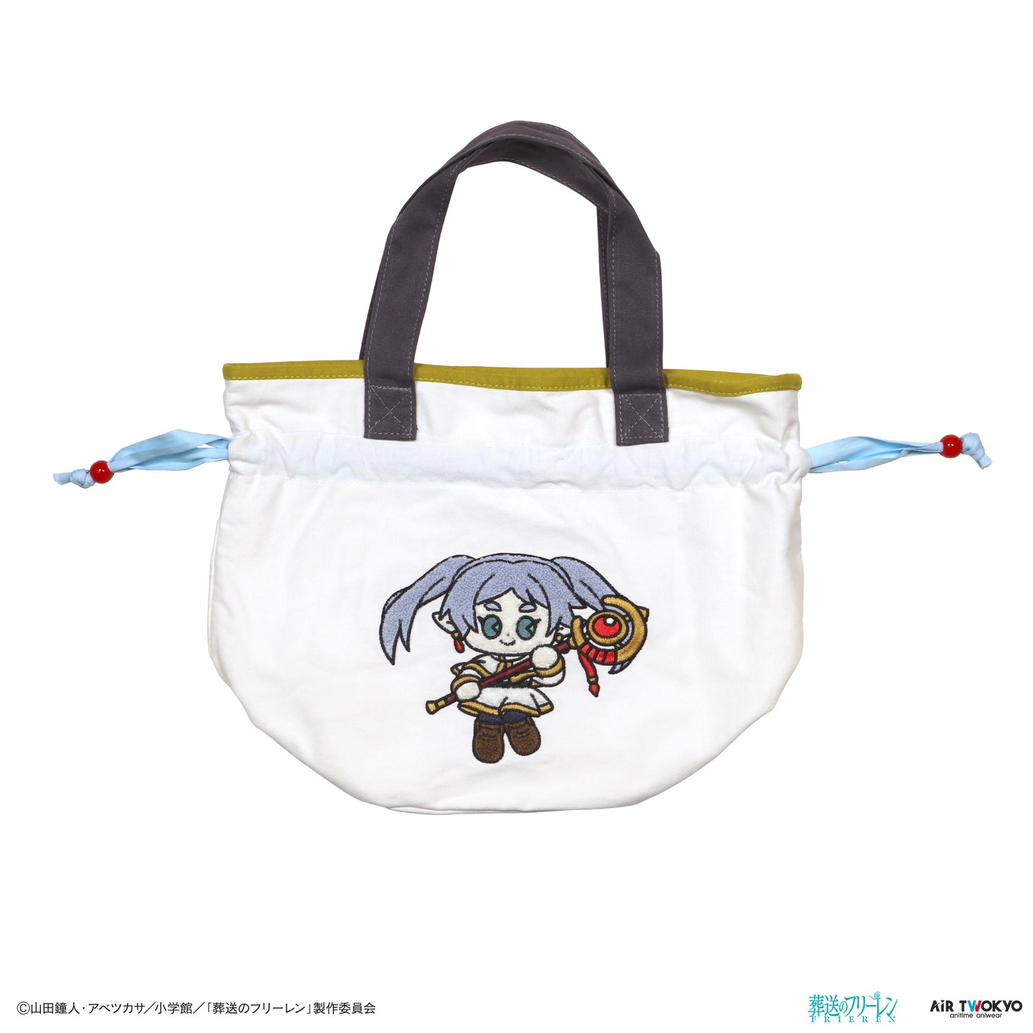 "Frieren: Beyond Journey’s End" Vol.2 Frieren  Embroidery Drawstring Pouch