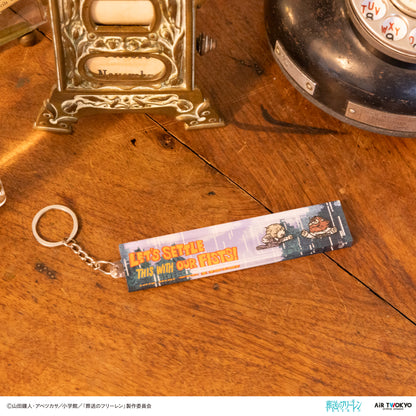 "Frieren: Beyond Journey’s End" Vol.2 Liquid Keyring 3(Let's settle this with our fists!)