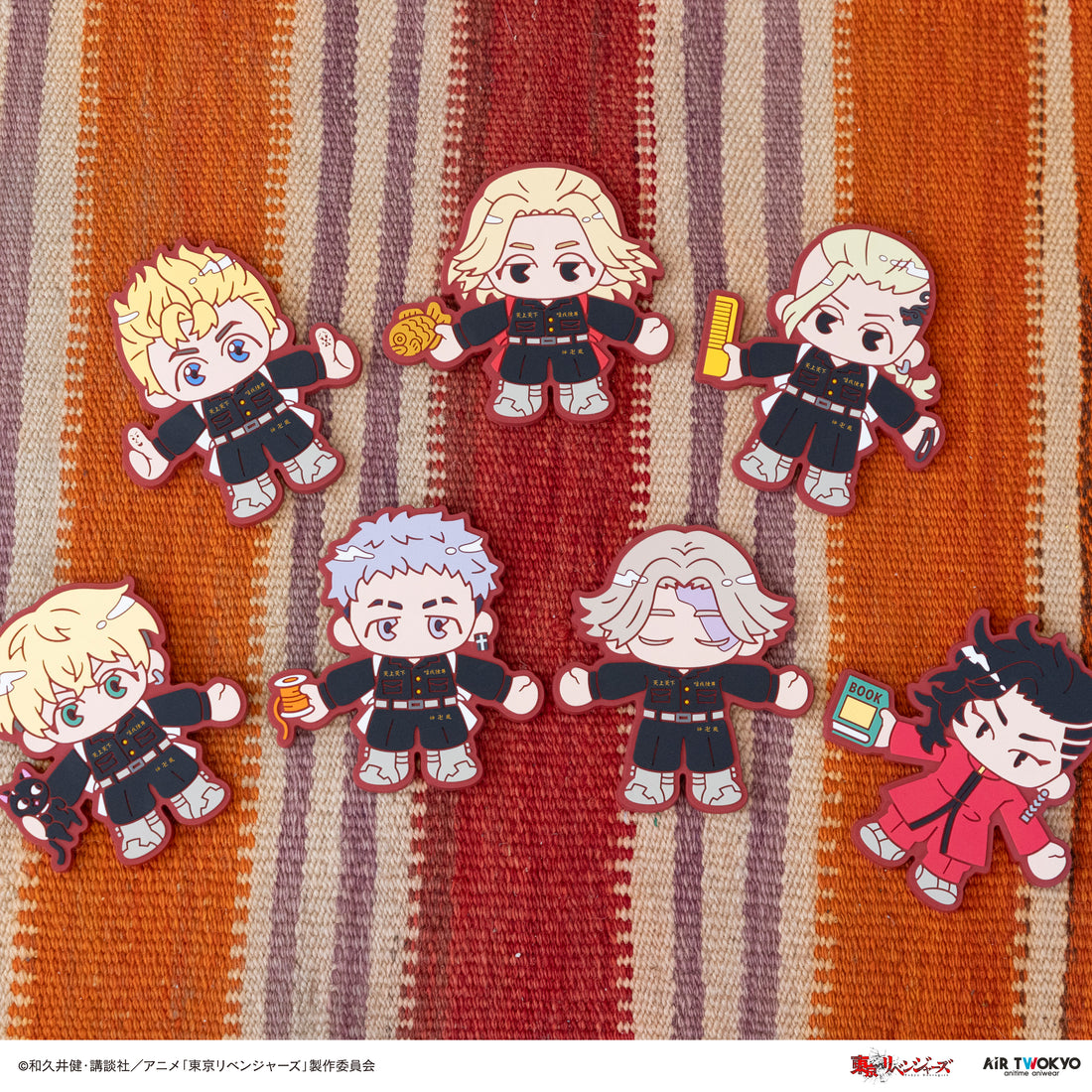 TVアニメ『東京リベンジャーズ』 第3弾 天竺編 「Hug me!!」ラバーマグネットフック