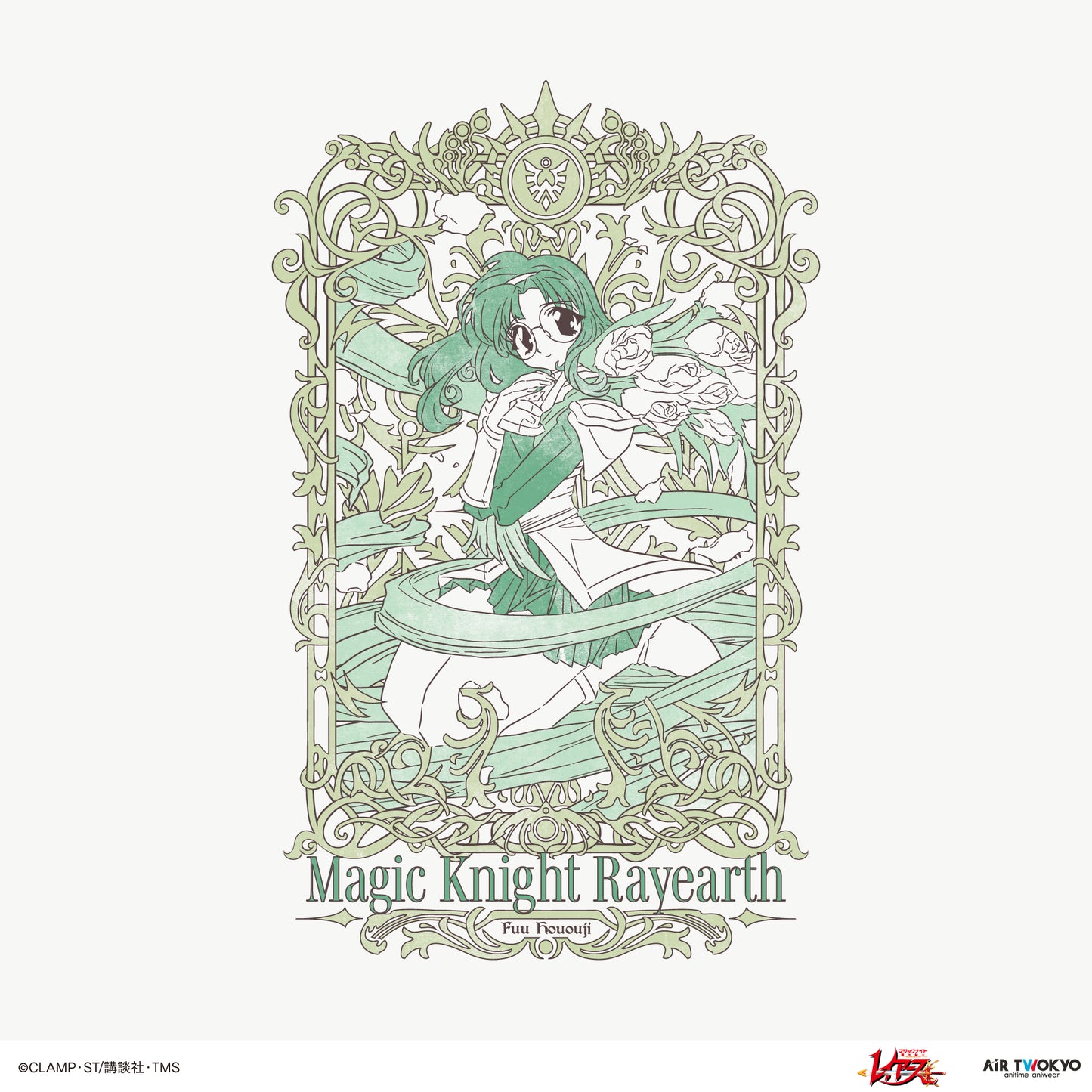 “Magic Knight Rayearth” Vol. 1 Decorative Sweatshirt (Fuu Hououji)