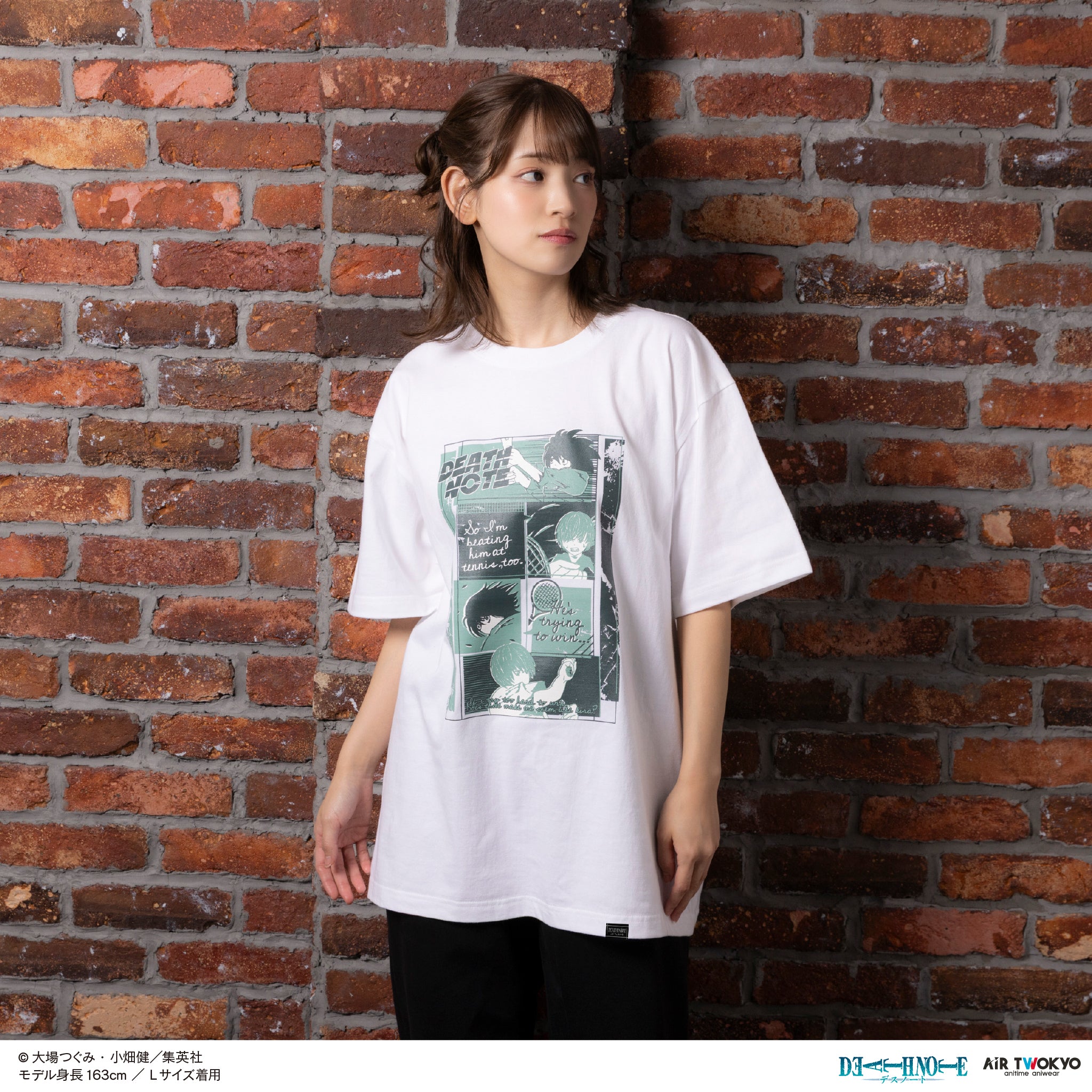DEATH NOTE』 第1弾 シーンイラストTシャツ 8（夜神月＆L） – AIR TWOKYO