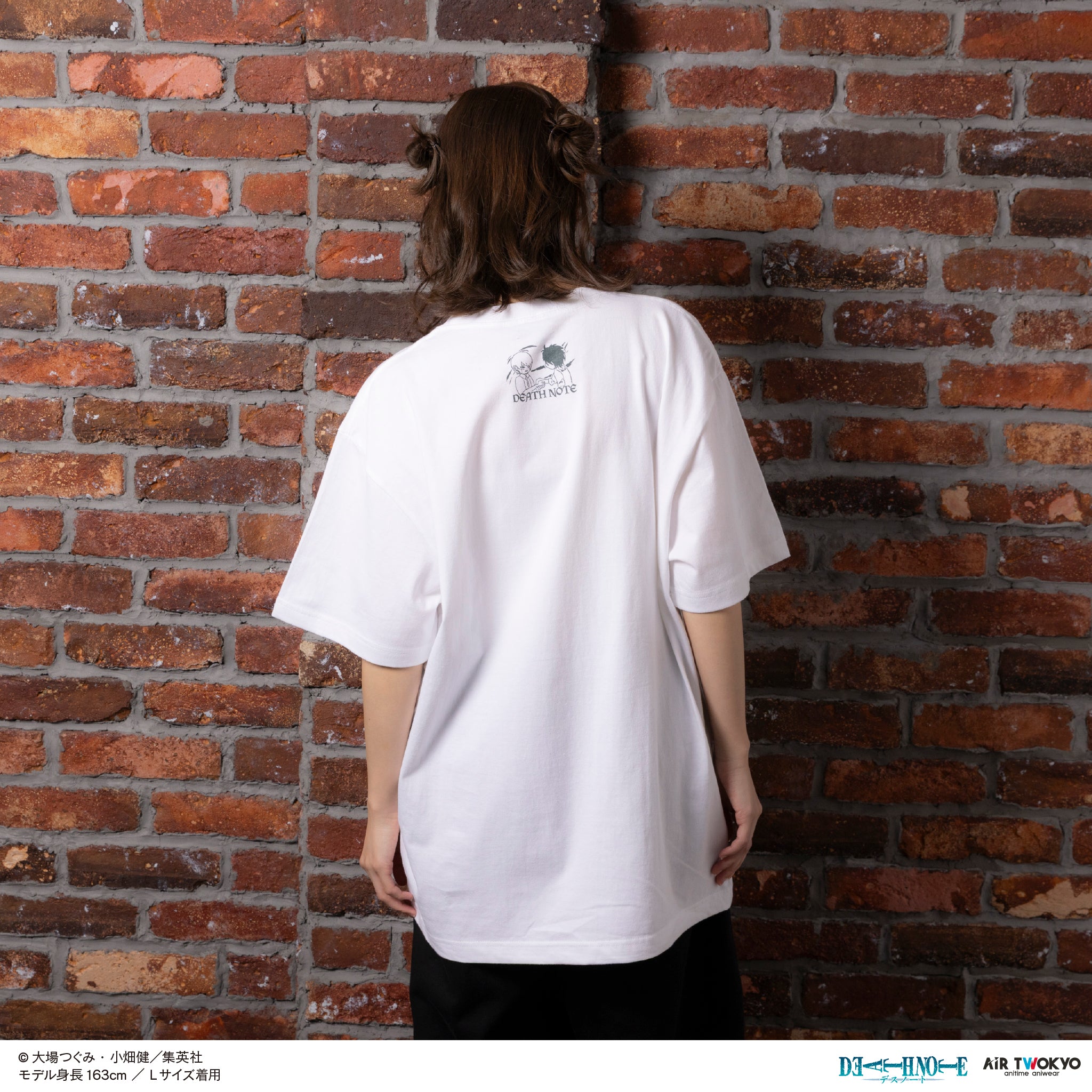 新品XLARGE 白 Tシャツ DEATHNOTEデスノート 夜神月 DEATH NOTE』 第1弾 シーンイラストTシャツ 8（夜神月＆L） – AIR TWOKYO