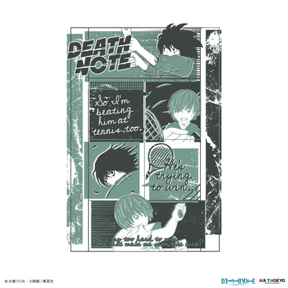 『DEATH NOTE』 第１弾 シーンイラストTシャツ 8（夜神月＆L）