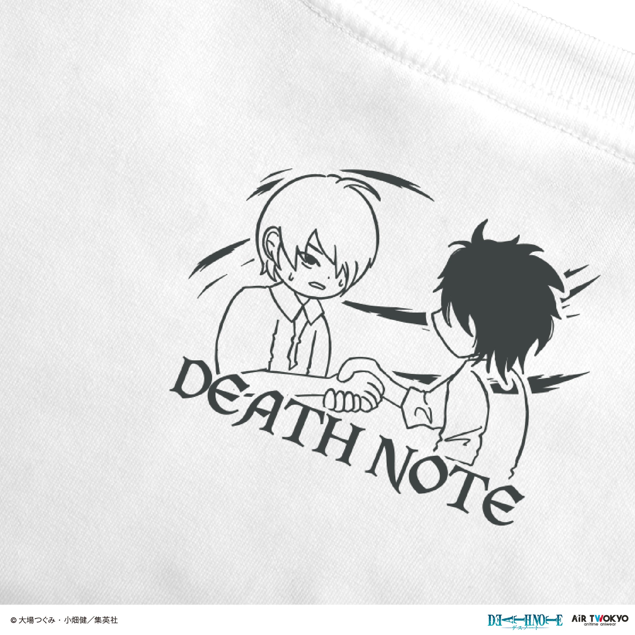 DEATH NOTE』 第1弾 シーンイラストTシャツ 8（夜神月＆L） – AIR TWOKYO