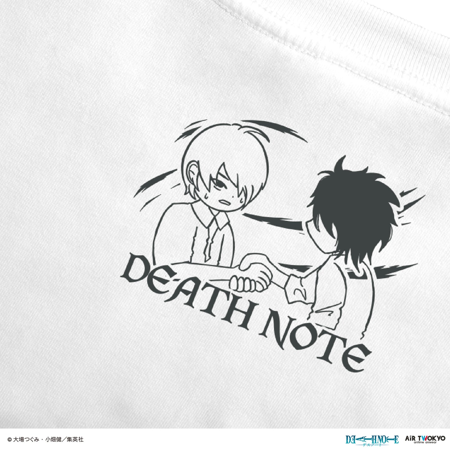 『DEATH NOTE』 第１弾 シーンイラストTシャツ 8（夜神月＆L）