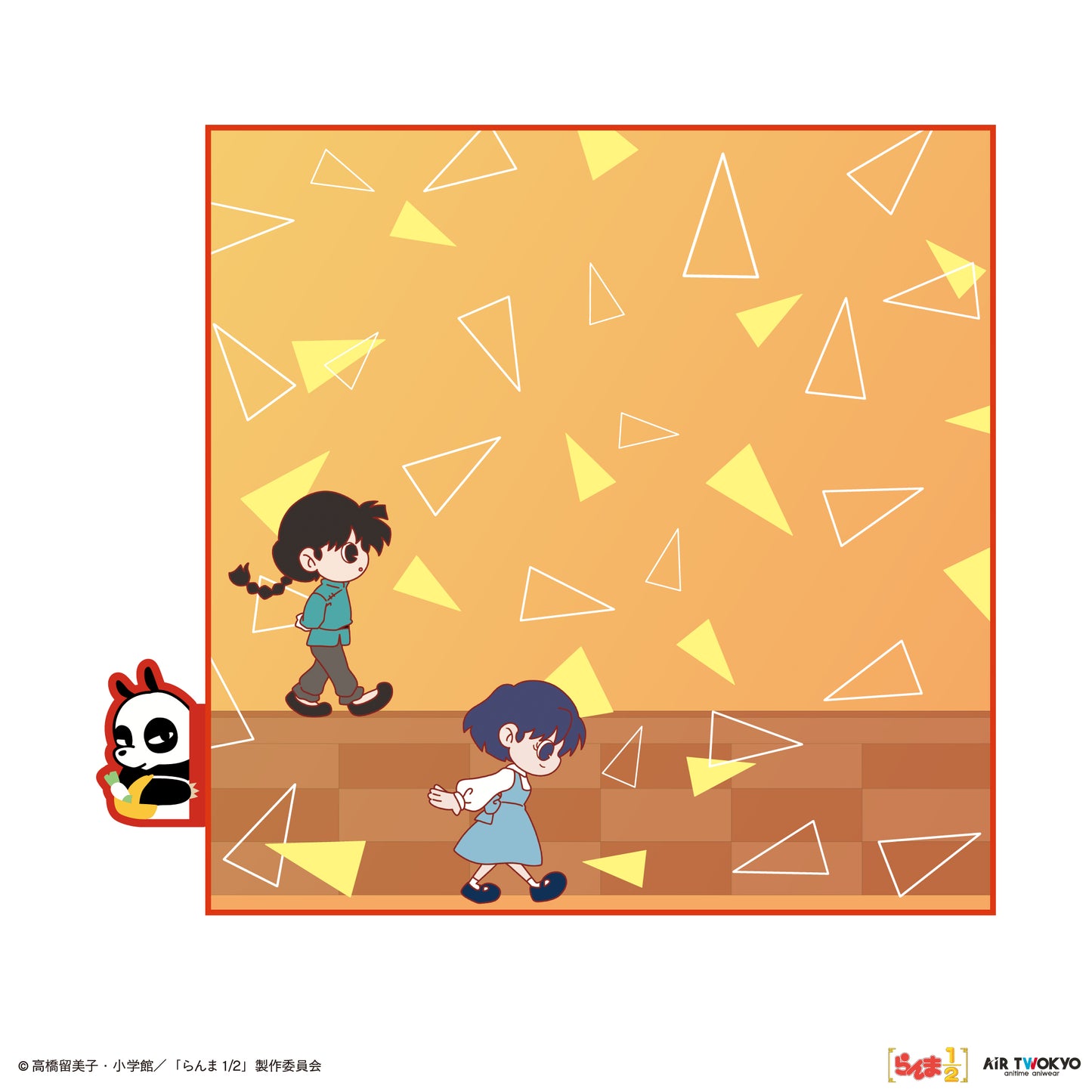 TVアニメ「らんま1/2」第2弾 ぴょこっとハンドタオル