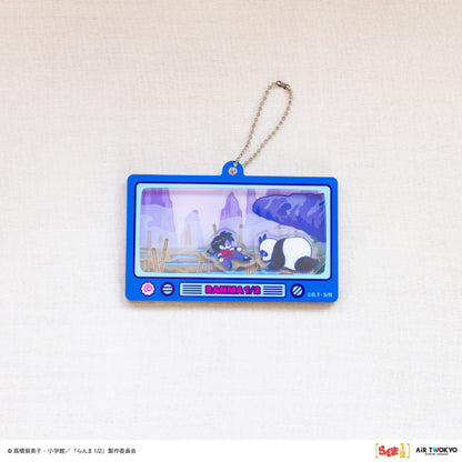 TVアニメ「らんま1/2」第2弾 シャカシャカキーホルダー 1（早乙女乱馬 & 玄馬（パンダ)）