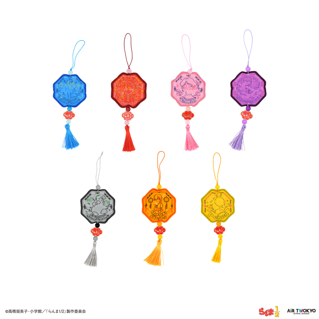 TVアニメ「らんま1/2」第１弾 お守りストラップ