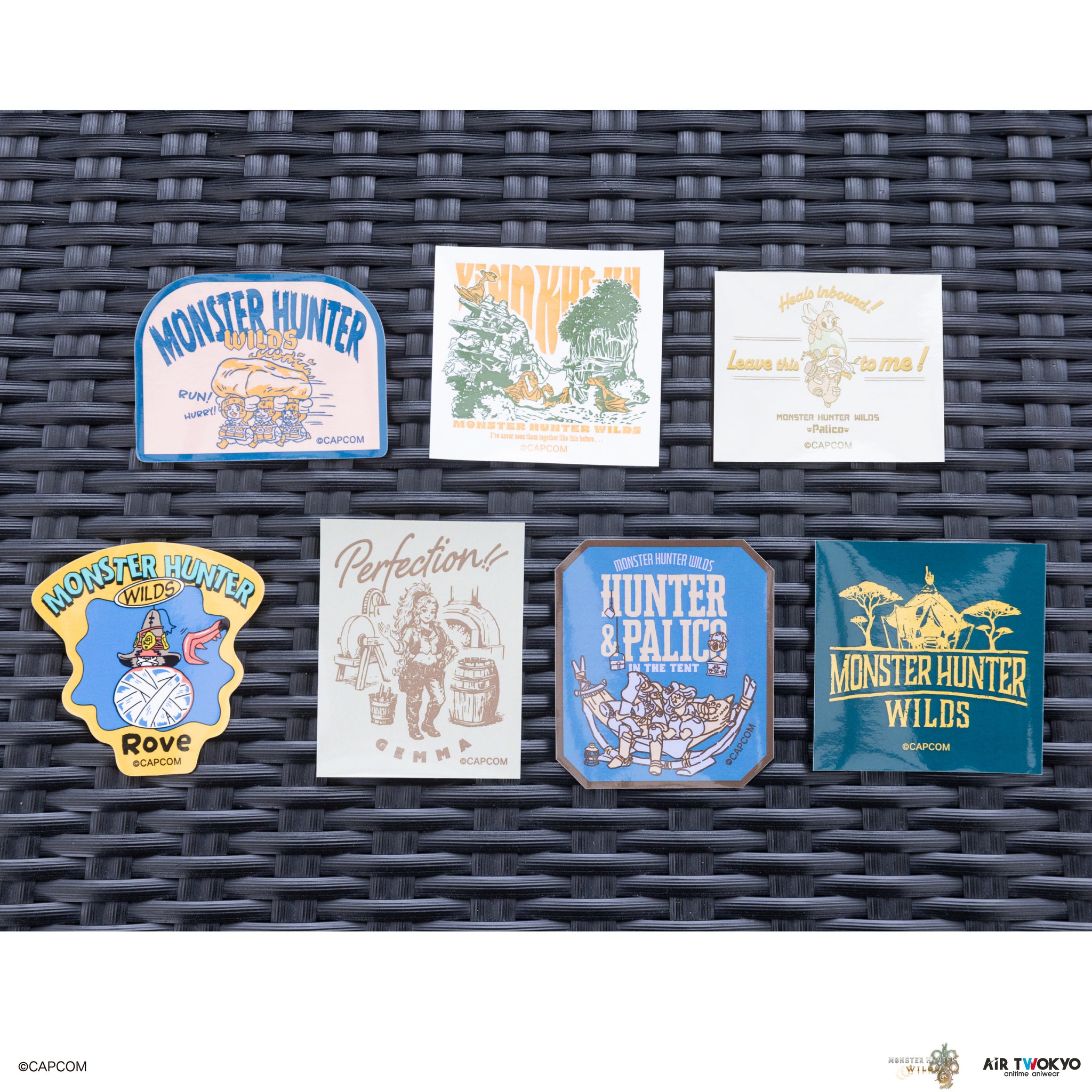 『モンスターハンターワイルズ』シーンイラストステッカーセット