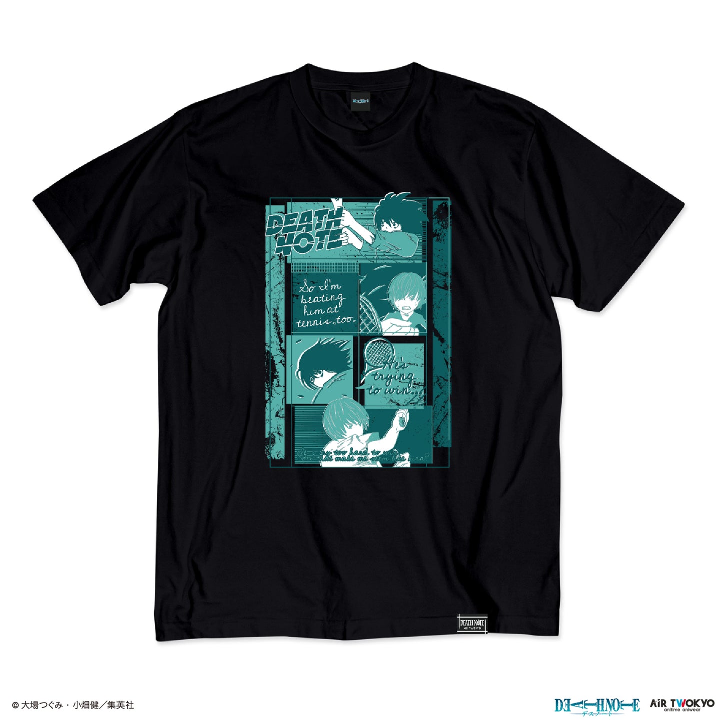 『DEATH NOTE』 第１弾 シーンイラストTシャツ 8（夜神月＆L）