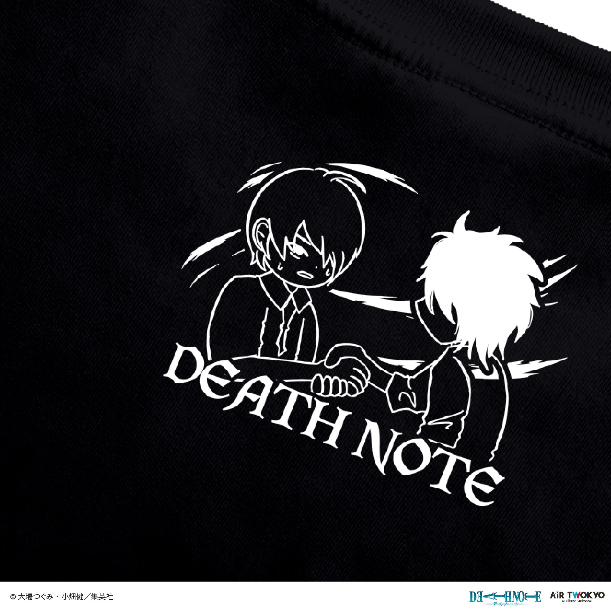 DEATH NOTE』 第1弾 シーンイラストTシャツ 8（夜神月＆L） – AIR TWOKYO