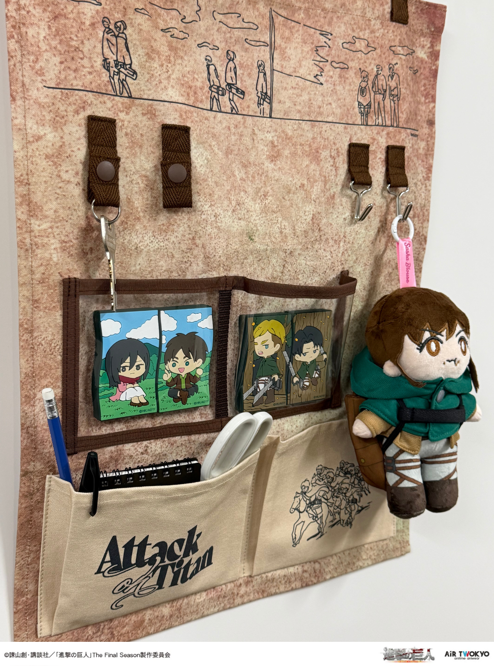 TVアニメ『進撃の巨人』 第11弾 ウォールポケット
