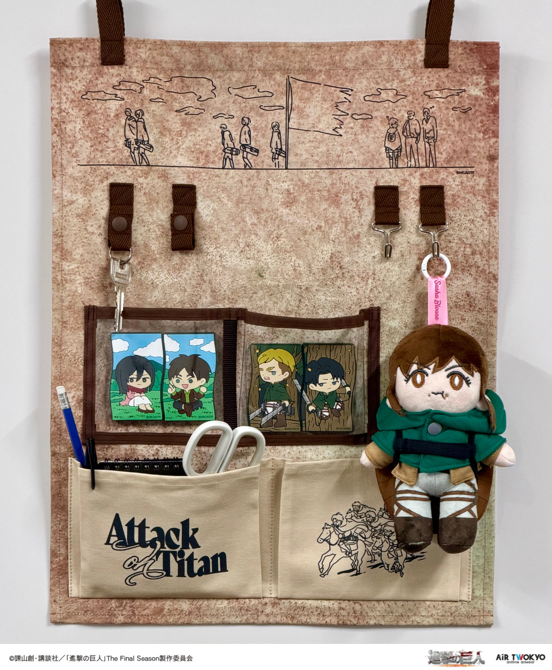 TVアニメ『進撃の巨人』 第11弾 ウォールポケット