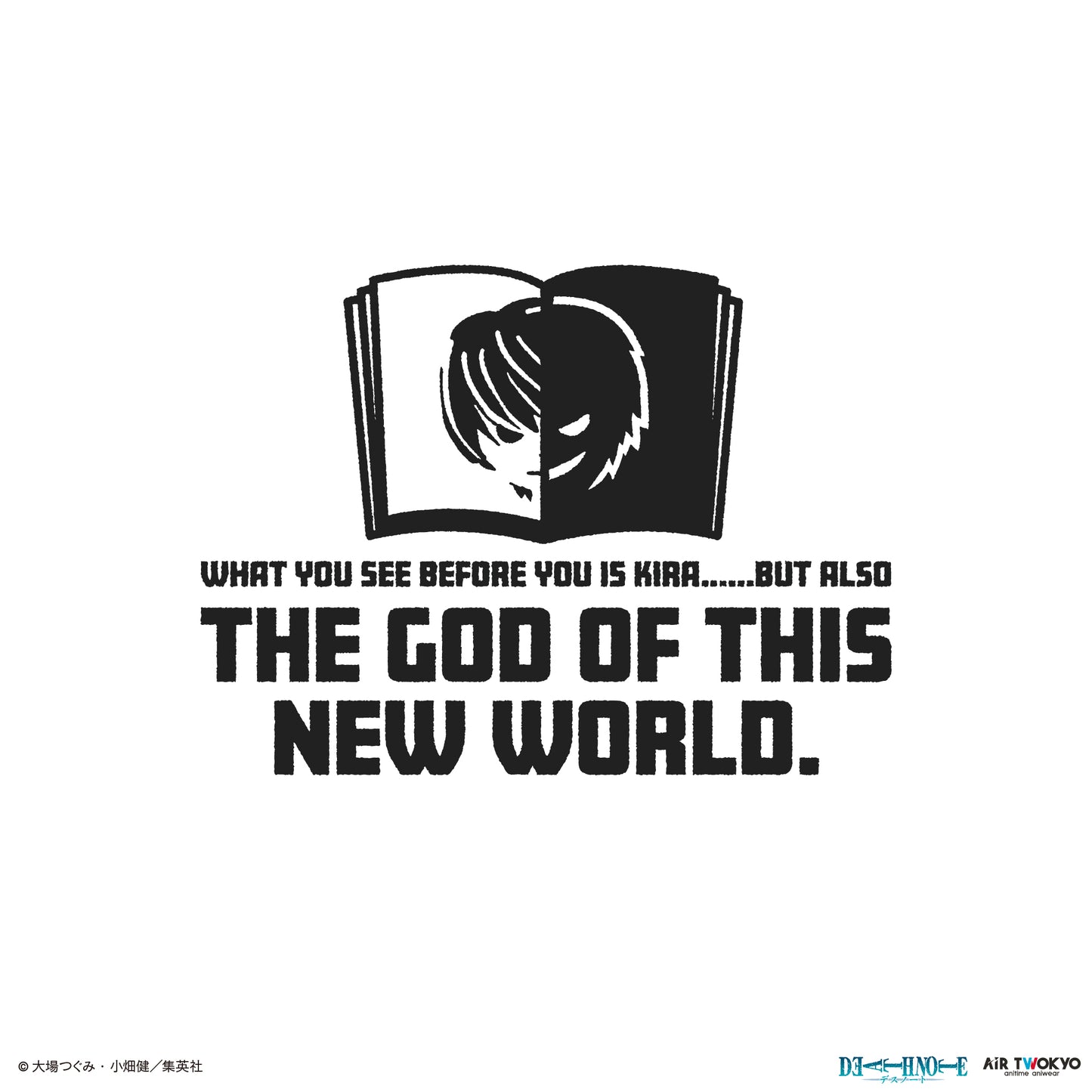 『DEATH NOTE』 第１弾 シーンイラストロングスリーブTシャツ 1（夜神月）