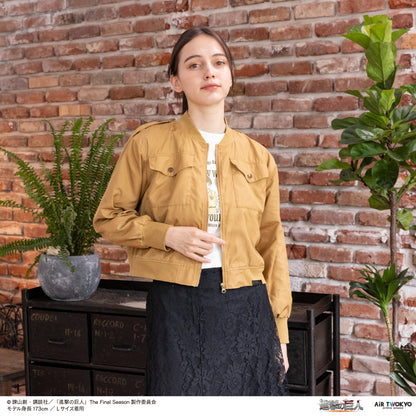 TVアニメ『進撃の巨人』 調査兵団モチーフMA-1