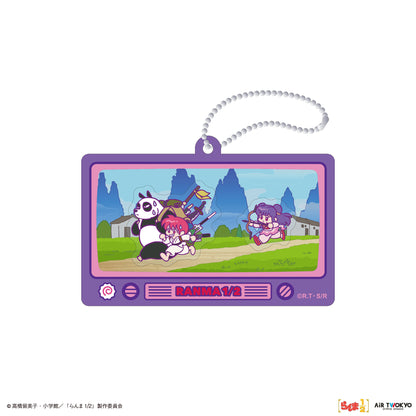 TVアニメ「らんま1/2」第2弾 シャカシャカキーホルダー 3（らんま＆玄馬(パンダ) & シャンプー）