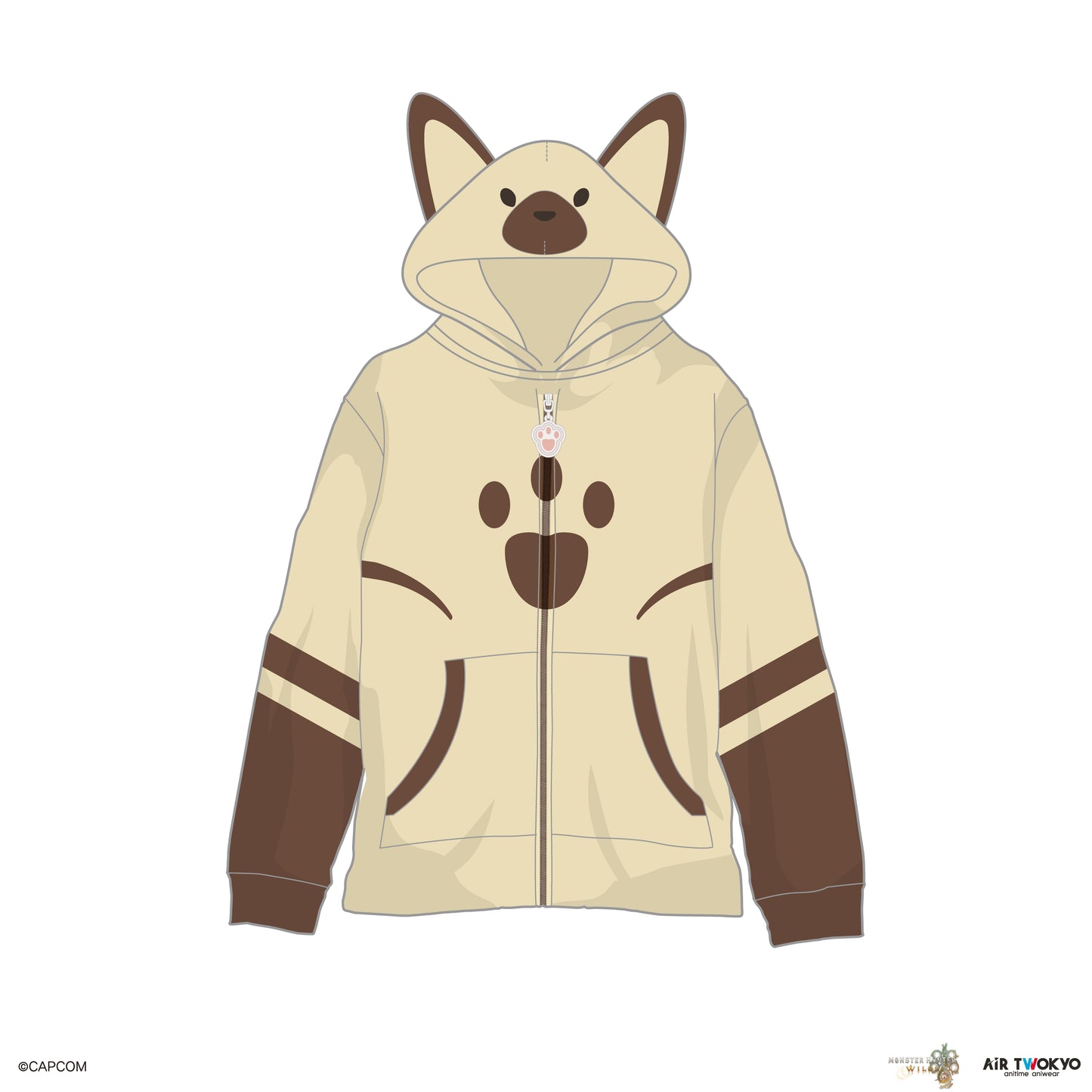 『モンスターハンターワイルズ』アイルーテディ ルームウェア