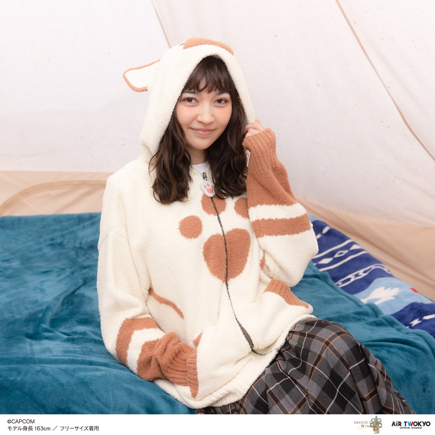 『モンスターハンターワイルズ』アイルーテディ ルームウェア