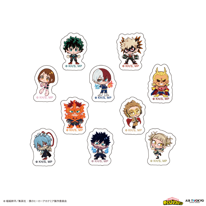 アニメ『僕のヒーローアカデミア』 第4期 キャラクターフレークシール