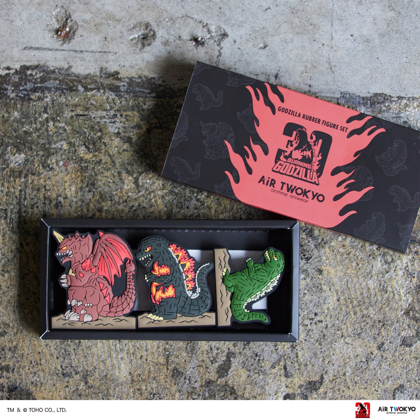 『ゴジラVSデストロイア』30周年 ラバーフィギュアセット