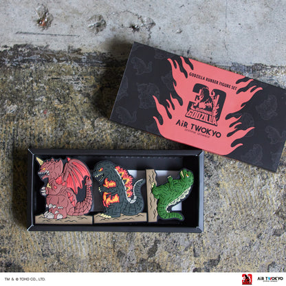 『ゴジラVSデストロイア』30周年 ラバーフィギュアセット