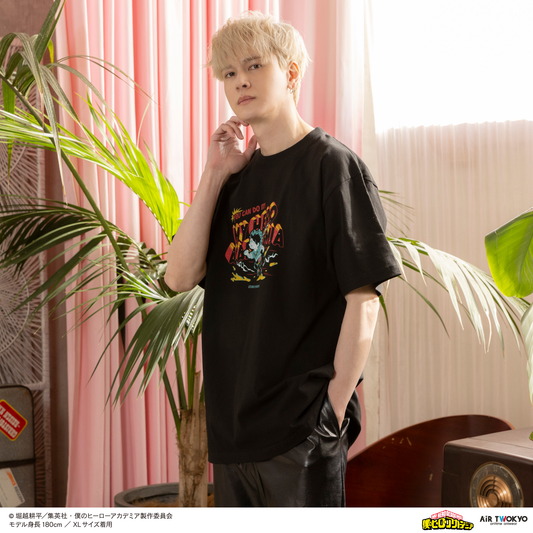 アニメ『僕のヒーローアカデミア』 第1弾 第二次決戦編 シーンイラストTシャツ 7（緑谷出久）