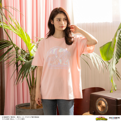 アニメ『僕のヒーローアカデミア』 第1弾 第二次決戦編 シーンイラストTシャツ 4（麗日お茶子＆トガヒミコ）