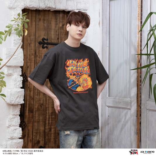 TVアニメ『真·侍伝YAIBA』 第2弾 シーンイラストTシャツ 2（火の玉）