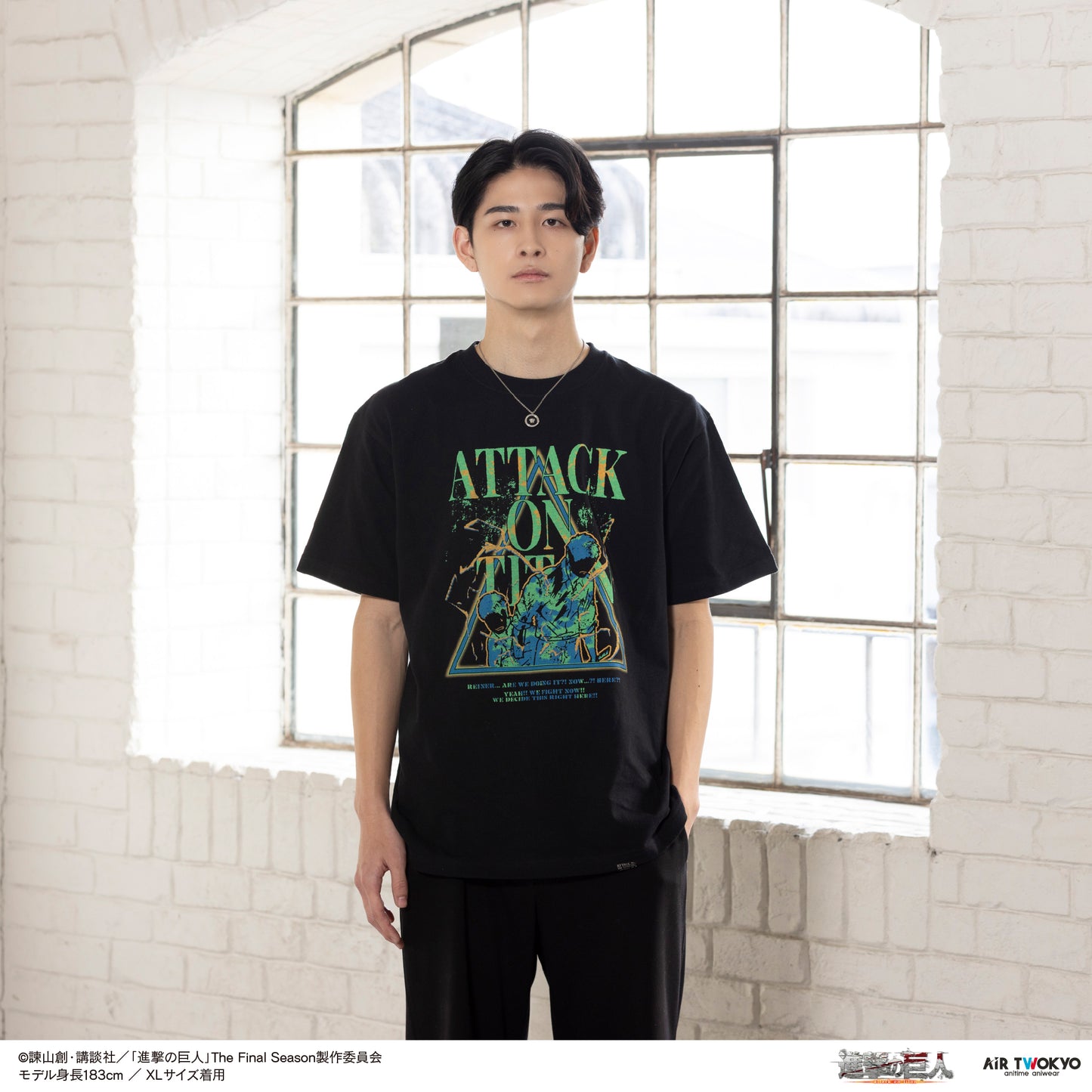 TVアニメ『進撃の巨人』 第11弾 シーンイラストTシャツ 1（ライナー＆ベルトルト）