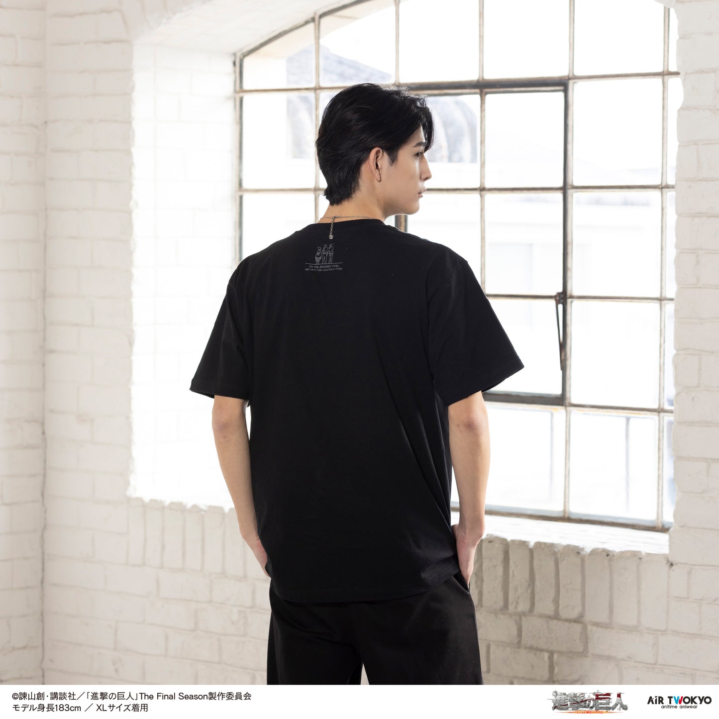 TVアニメ『進撃の巨人』 第11弾 シーンイラストTシャツ 1（ライナー＆ベルトルト）