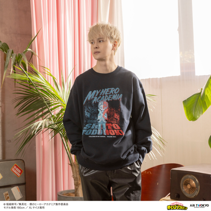 アニメ『僕のヒーローアカデミア』 第1弾 第二次決戦編 シーンイラストスウェット 1（轟焦凍）