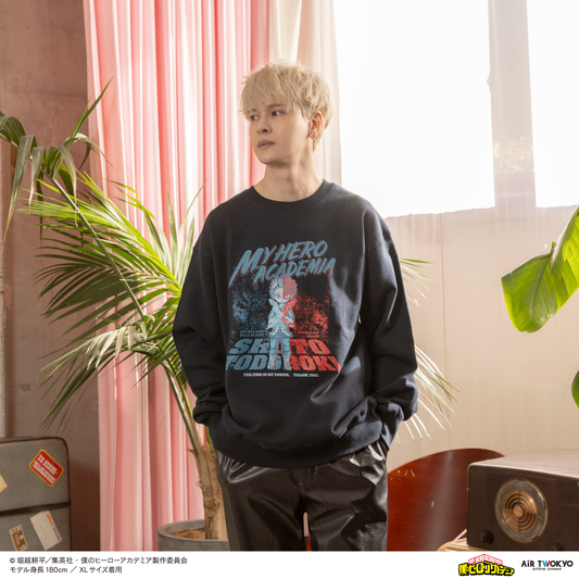 アニメ『僕のヒーローアカデミア』 第1弾 第二次決戦編 シーンイラストスウェット 1（轟焦凍）