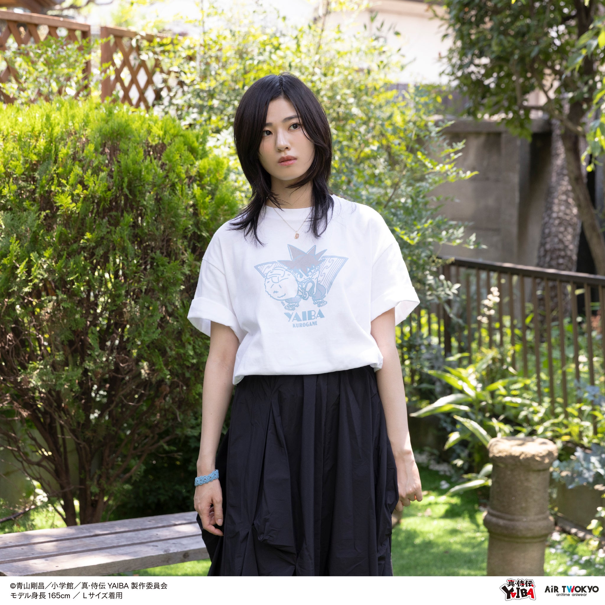 TVアニメ『真·侍伝YAIBA』 第1弾 シーンイラストTシャツ 1（鉄刃）