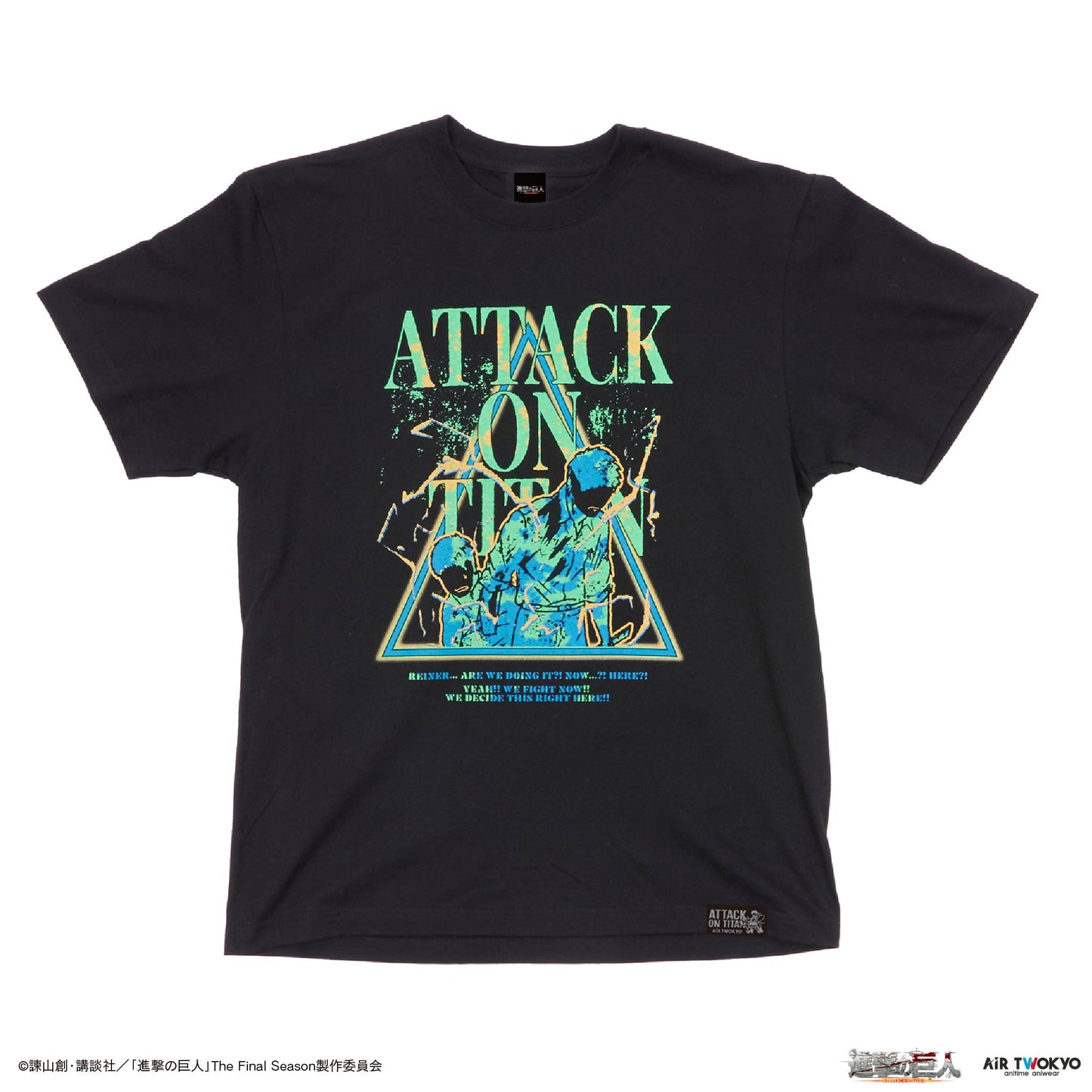TVアニメ『進撃の巨人』 第11弾 シーンイラストTシャツ 1（ライナー＆ベルトルト）