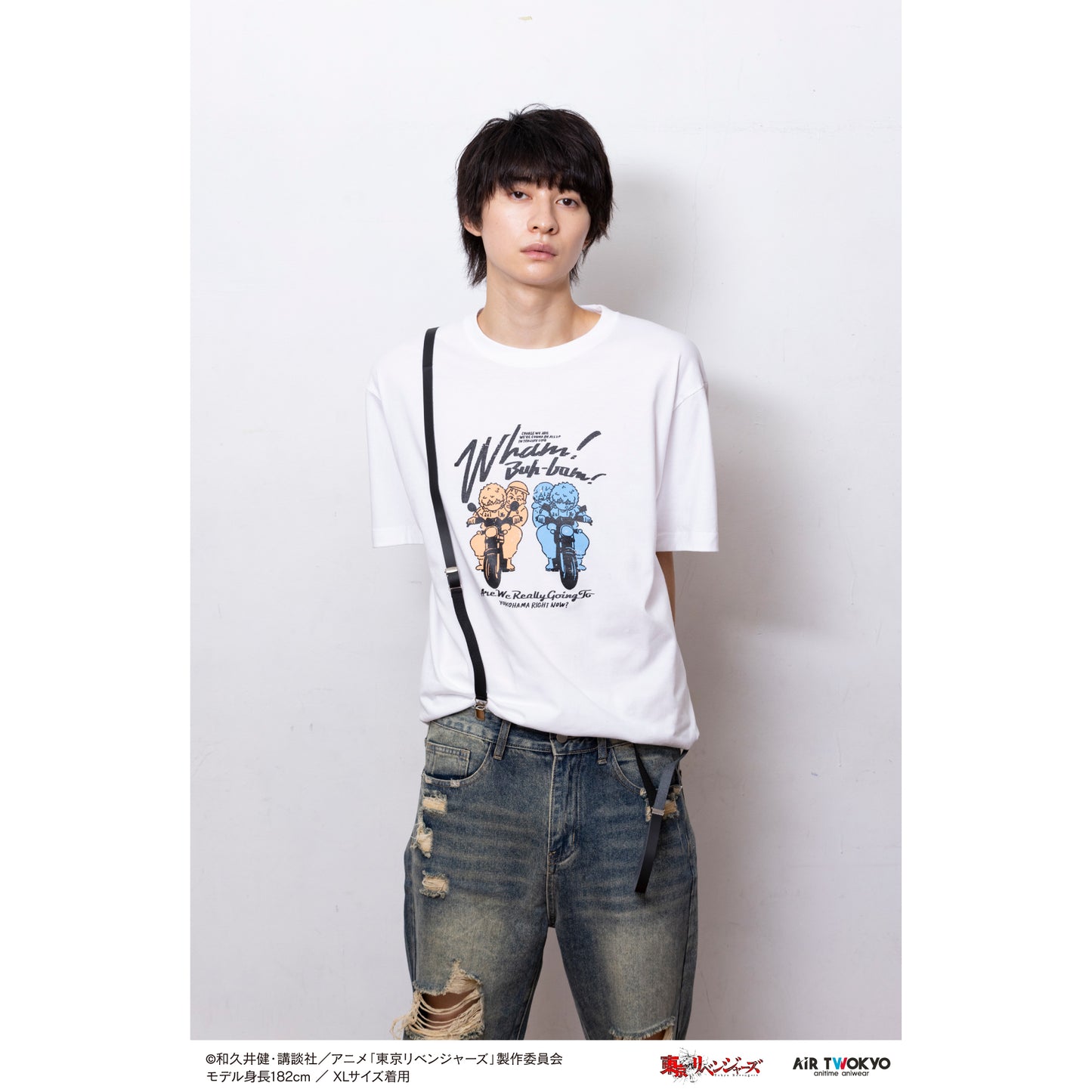 "Tokyo Revengers Tenjiku" Scene Illustration T-shirt 1