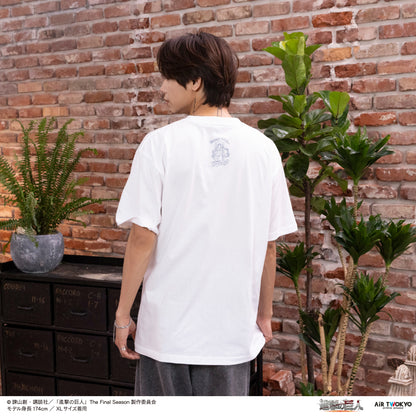 TVアニメ『進撃の巨人』 シーンイラストTシャツ 1（二千年後の君へ）