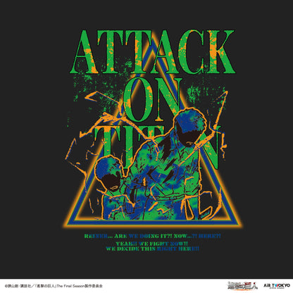 TVアニメ『進撃の巨人』 第11弾 シーンイラストTシャツ 1（ライナー＆ベルトルト）