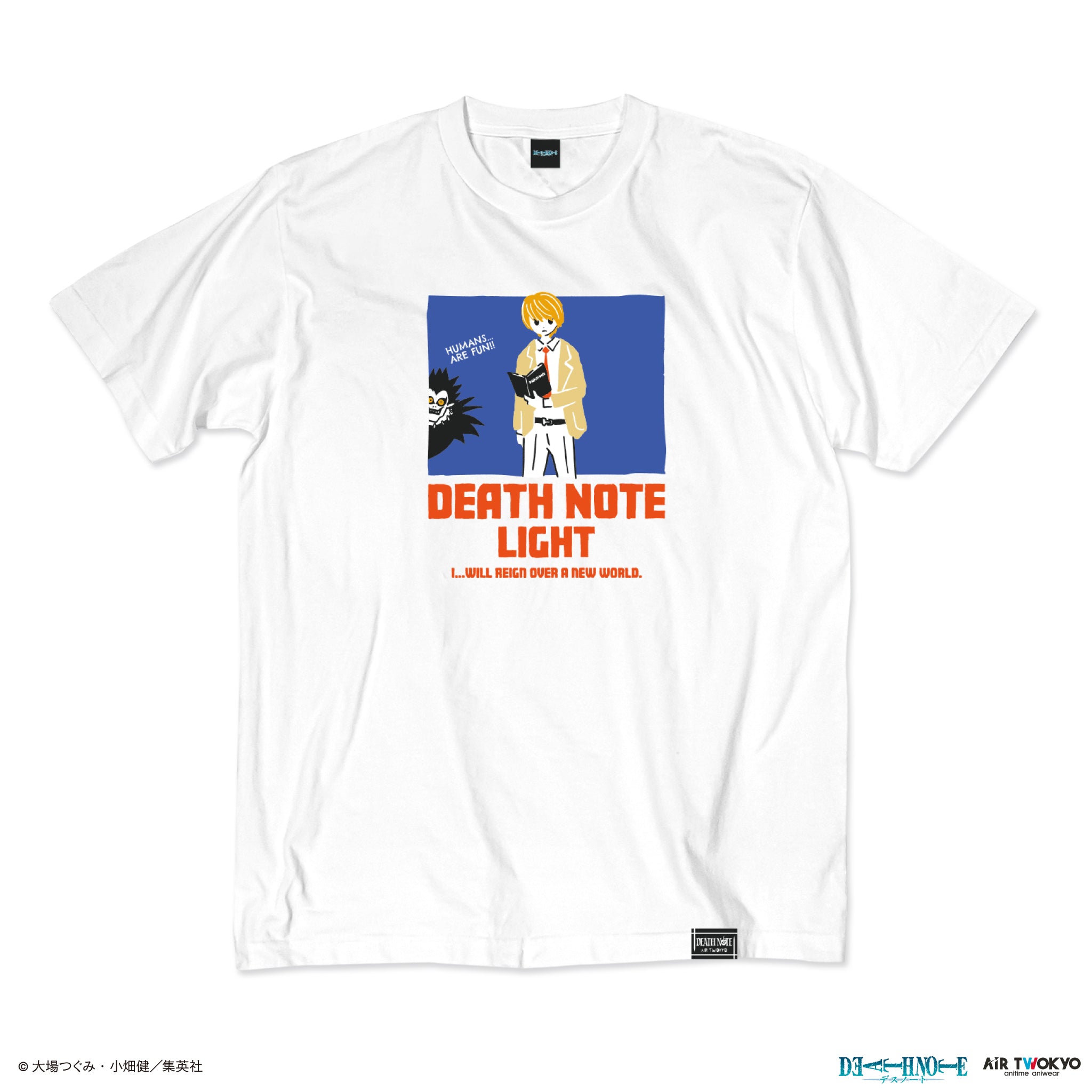 『DEATH NOTE』 第１弾 シーンイラストTシャツ 1（夜神月）
