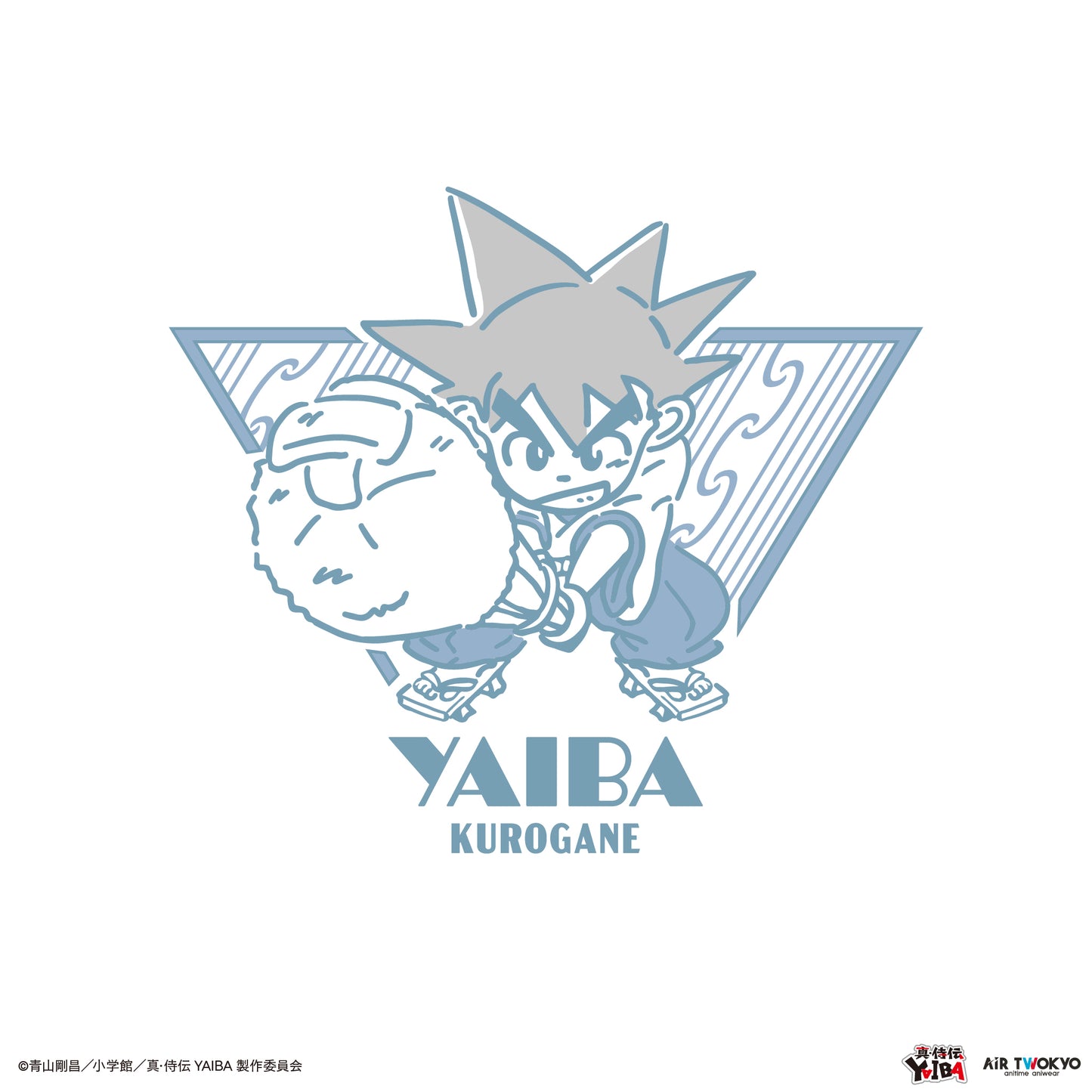 TVアニメ『真·侍伝YAIBA』 第1弾 シーンイラストTシャツ 1（鉄刃）