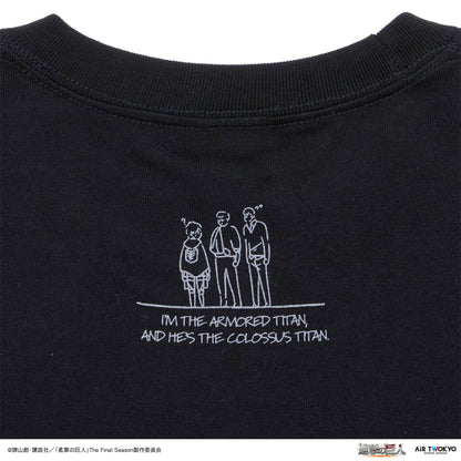 TVアニメ『進撃の巨人』 第11弾 シーンイラストTシャツ 1（ライナー＆ベルトルト）