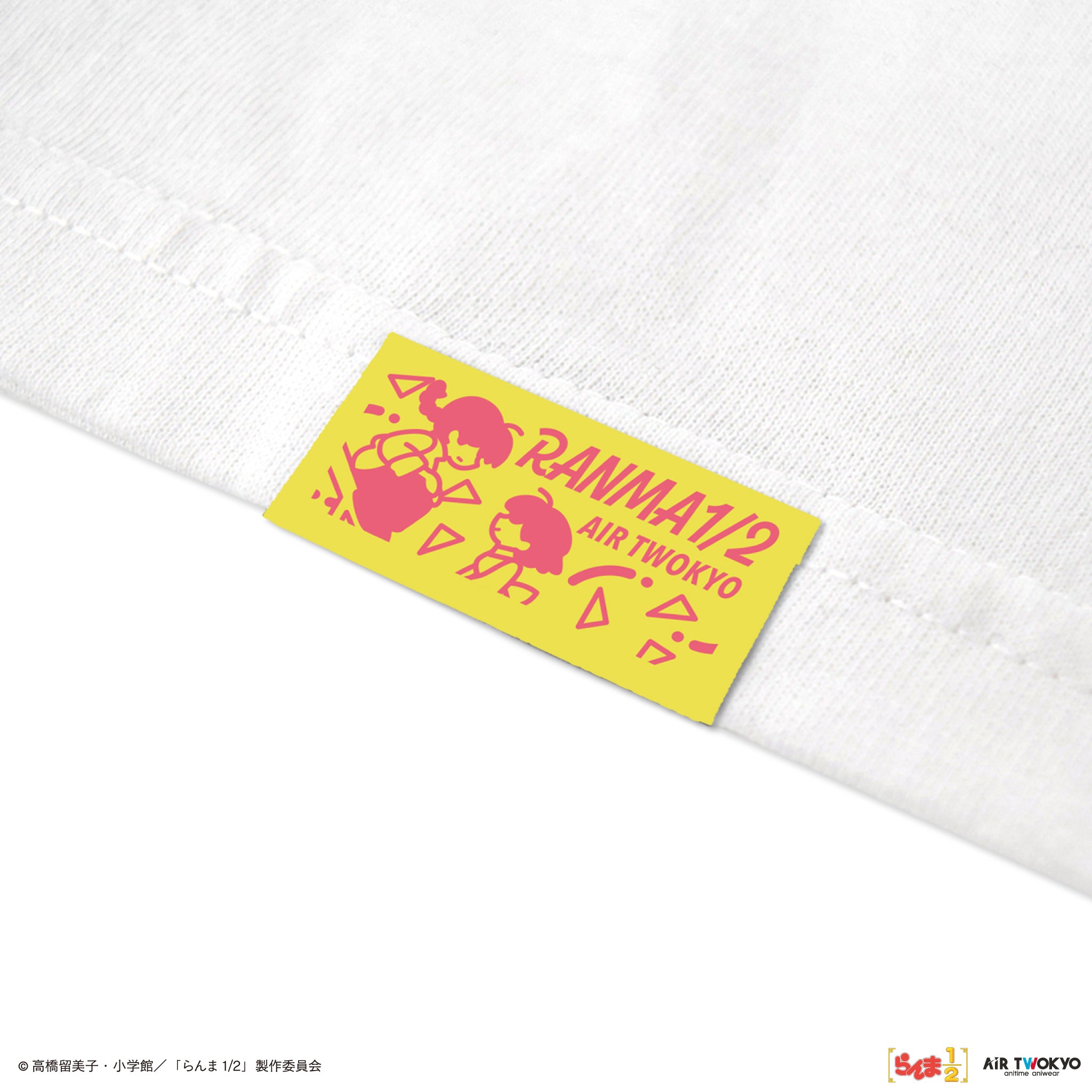 TVアニメ「らんま1/2」第2弾 ポップイラストTシャツ 1（早乙女乱馬 & 天道あかね）