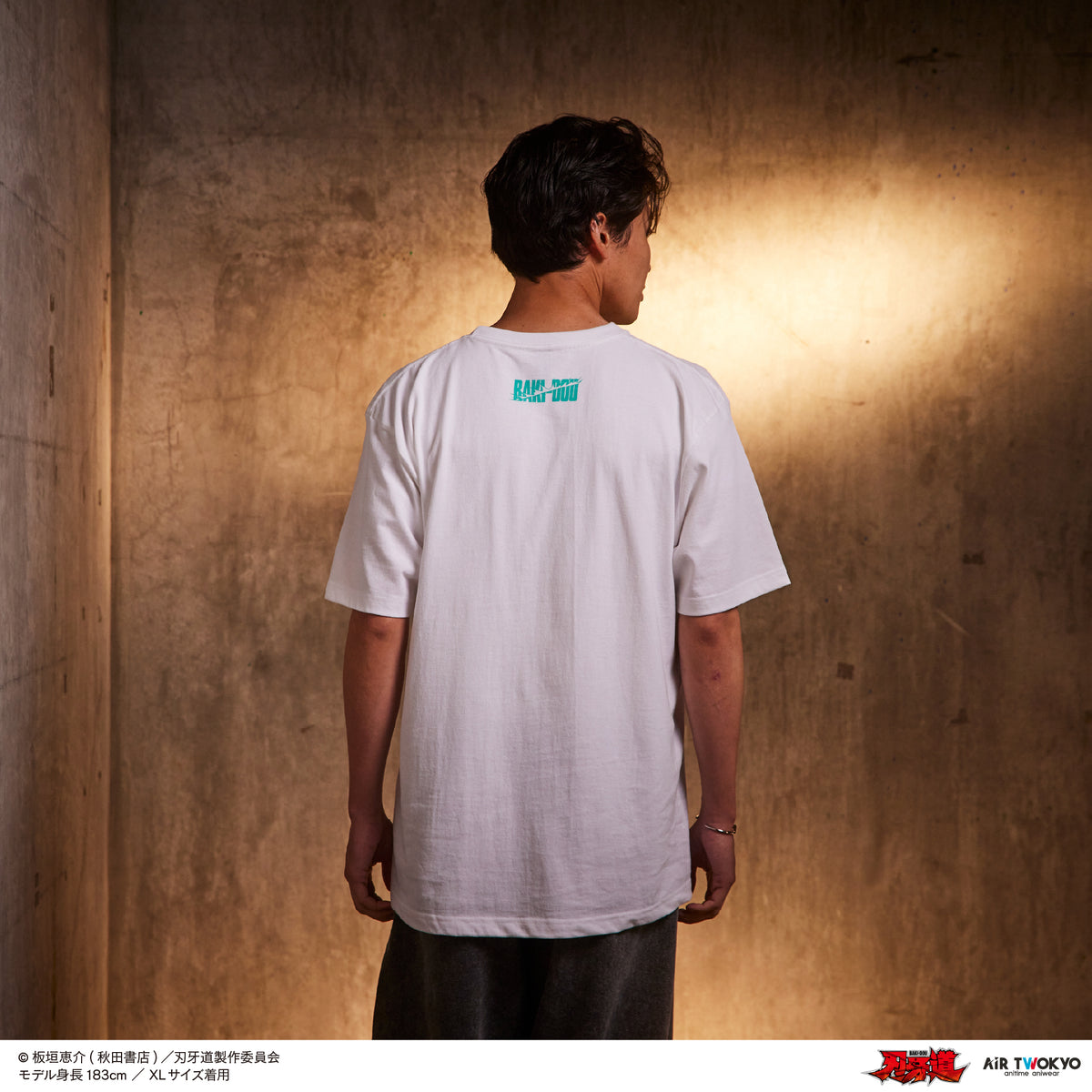 アニメ『刃牙道』シーンイラストTシャツ 1（日がな丸一日を武の中に）