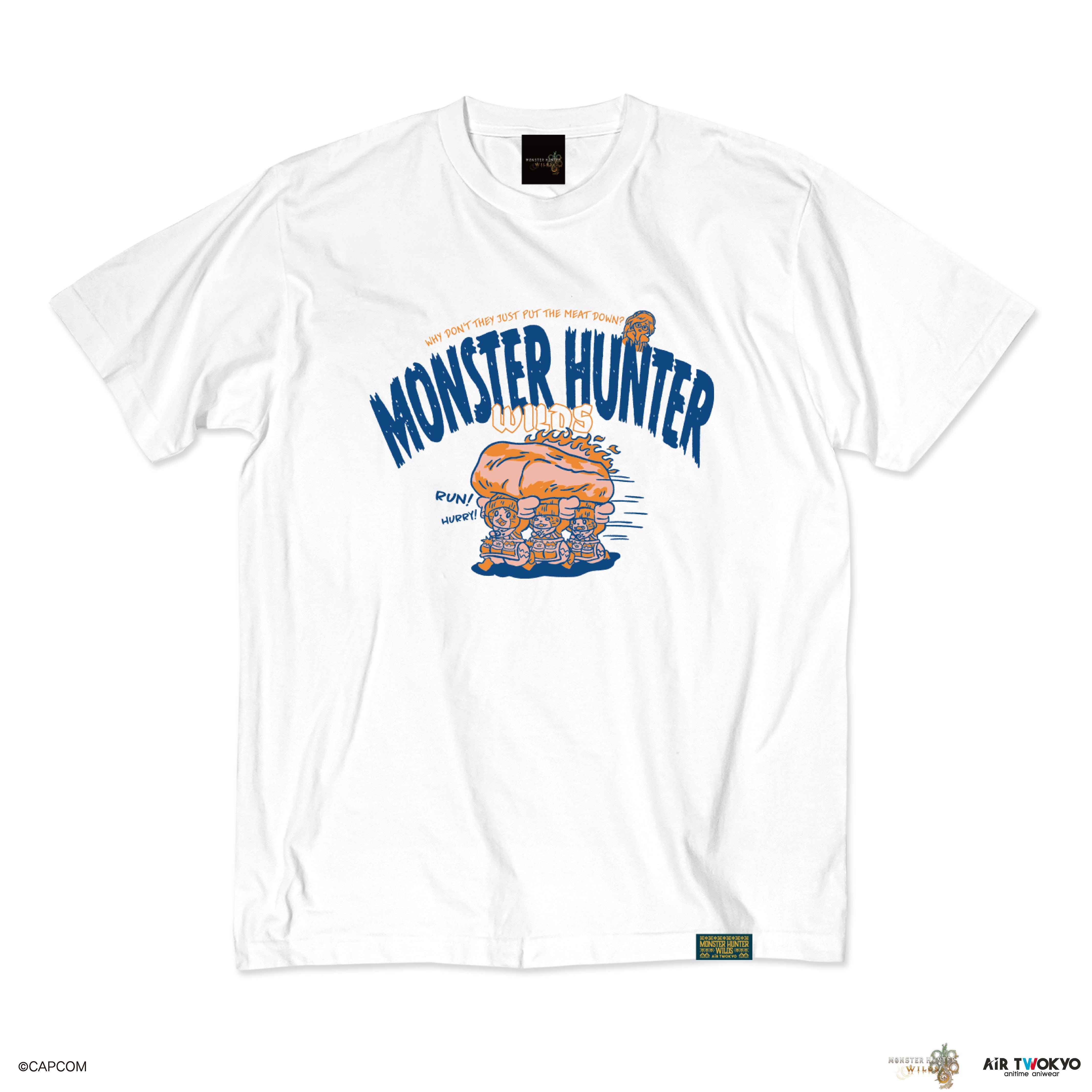 モンスターハンターワイルズ』シーンイラストTシャツ 1（RUN!） – AIR