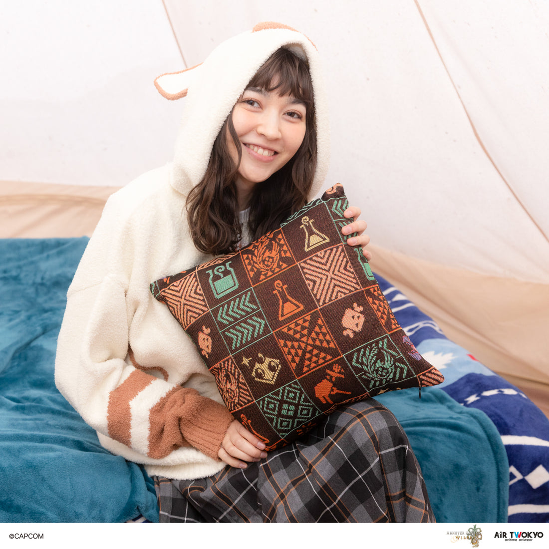 『モンスターハンターワイルズ』織クッション