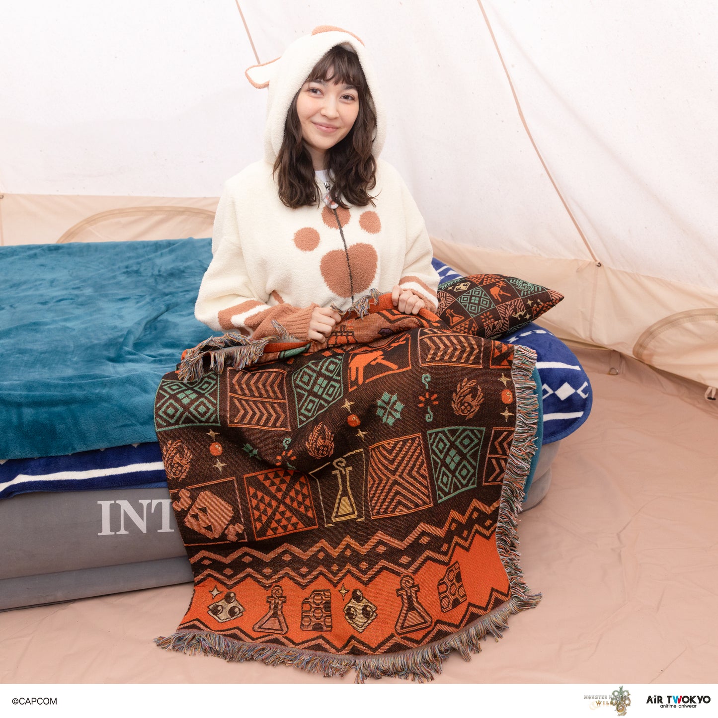 『モンスターハンターワイルズ』織ブランケット