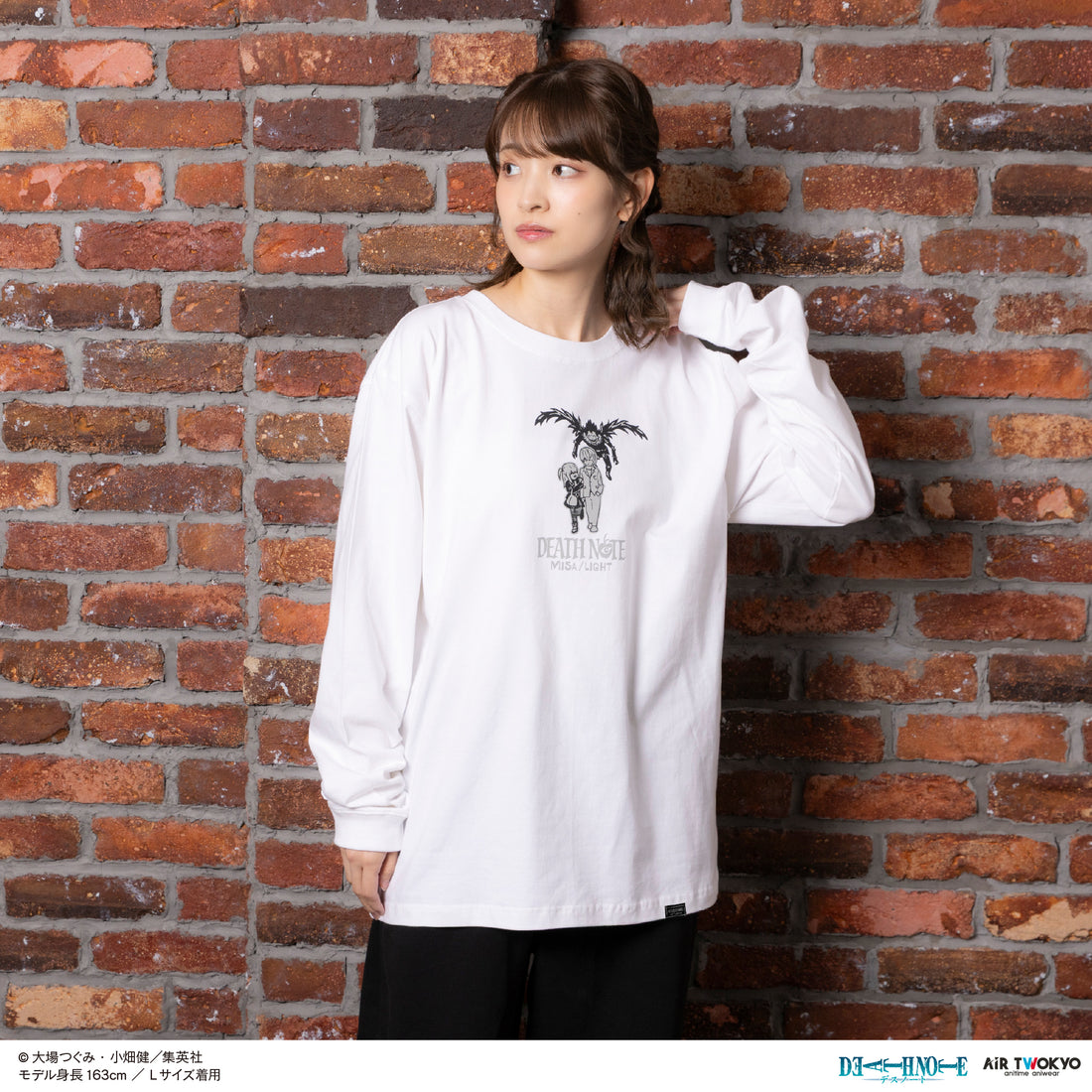 『DEATH NOTE』 第１弾 シーンイラストロングスリーブTシャツ 3（夜神月＆弥海砂＆リューク）